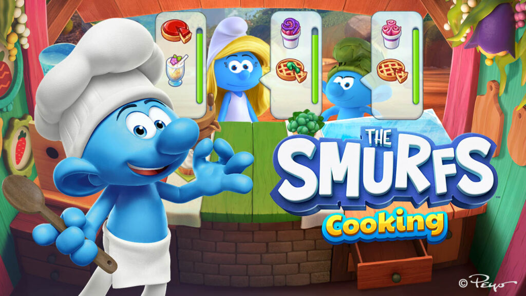 We are delighted to announce that the hit game The Smurfs Cooking